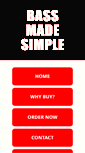 Mobile Screenshot of bassmadesimple.com